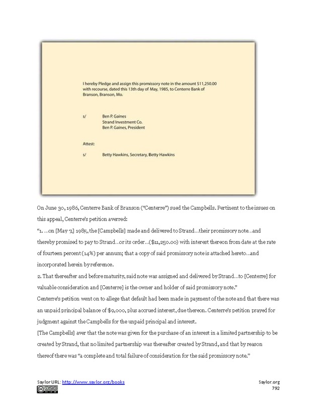 Business Law and the Legal Environment - Page 792